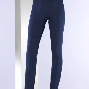 Garantierte Lieferung Jersey-Hose in Denim-Optik