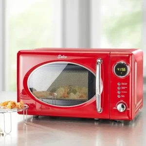Retro-Mikrowelle mit Grill-Funktion Knallerangebot