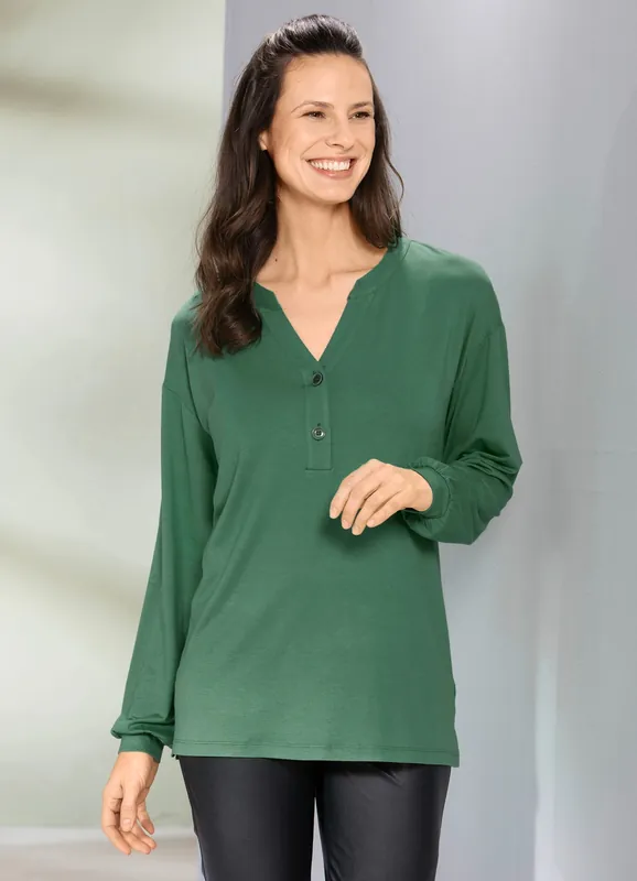 Shirt-Tunika mit Elastan Kracherpreis