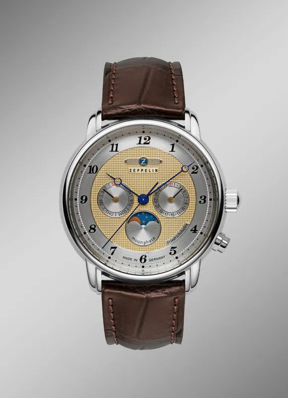 Preisreduziert Quartz-Herrenuhr Friedrichshafen 8536-5