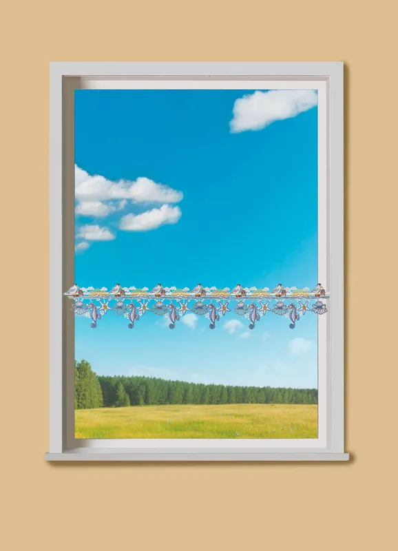 Stangendekoration aus echter Plauener Spitze Sonderangebot