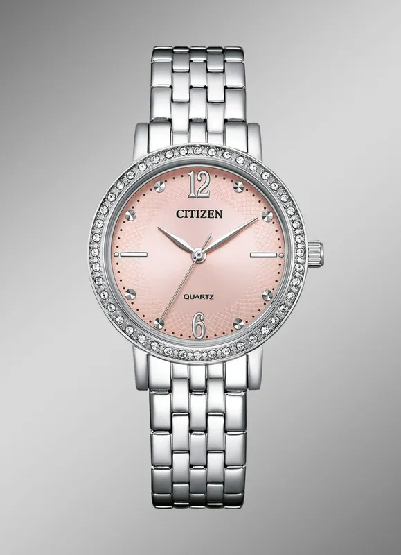 Bestseller Citizen Quartz-Damenuhr mit Edelstahlbandgehäuser