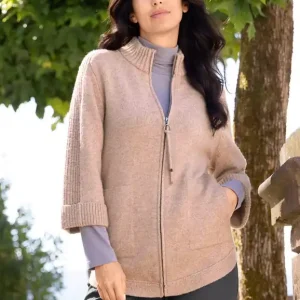 Nur Heute Flauschig weiche Strickjacke