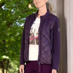 Highlight Jacke mit Steppeinsätzen