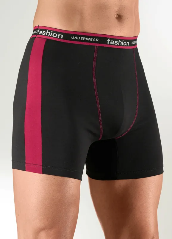 Nur Für Kurze Zeit Dreierpack Pants mit seitlichen Einsätzen