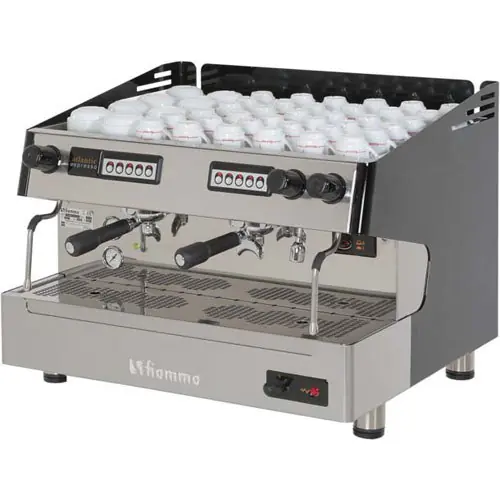 Echt Professionelle Espressomaschine "Atlantic II CV NV", automatisch, mit 2 Gruppen