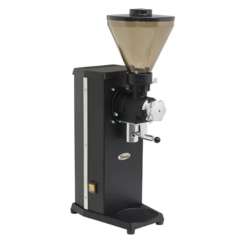 Beliebt Kaffeemühle 04 Edelstahl Aluminium schwarz Fassungsvermögen 1 kg
