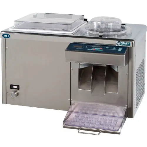 Speiseeismaschine Modell RTD5 A mit Trolley Luftkühlung 1650 Watt 230 Volt Finale Aktion