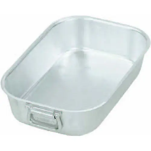 Sonderangebot Alu-Fleischbecken, L 470 x B 320 T 100 mm, konische Form, nahtlos gezogen mit waagerechtem Rand, ohne Fallgriffe