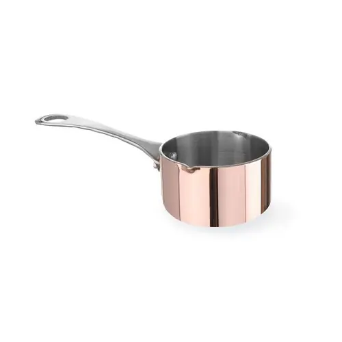 Top-Preis Miniatur-Kasserolle mit Ausgießer 0,05 ltr Ø50x(H)30mm