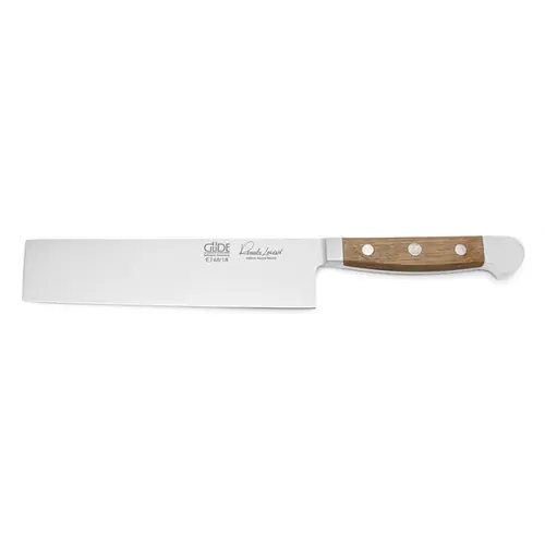 Kochmesser Nakiri ALPHA FASSEICHE Klingenlänge 18 cm Neue Kollektion