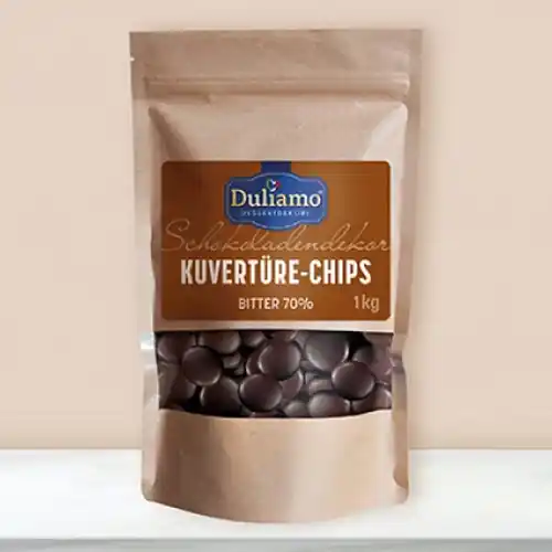 Kuvertüre-Chips 70% zartbitter Rabatt