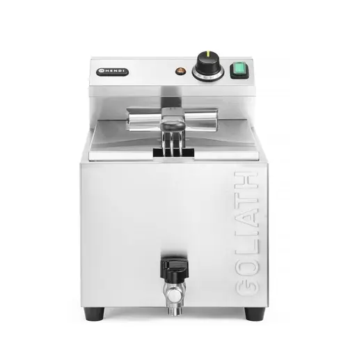 Sofort Bestellen Fritteuse XL mit Ablasshahn GOLIATH 10L 400V/10200W 300x585x(H)392mm