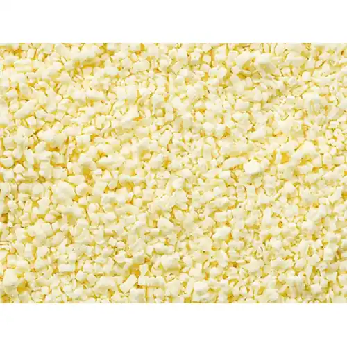 Ausverkauf Schokoladenraspel weiß 5-kg-Karton