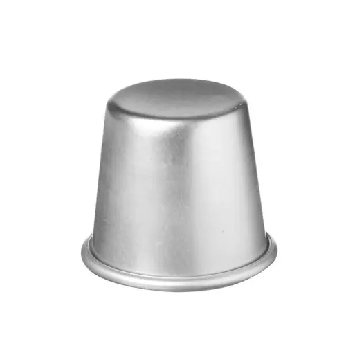 Neuheit Backform rund mit gebördeltem Rand Ø70x(H)68mm