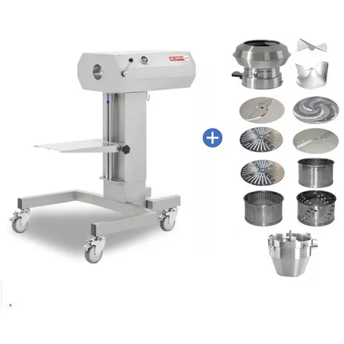 Küchenmaschine HU 1040-H mit Gemüseschneiderausstattung Trichter Markenprodukt