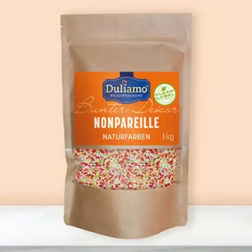 Nonpareille bunt mit Naturfarben Neu Im Sortiment