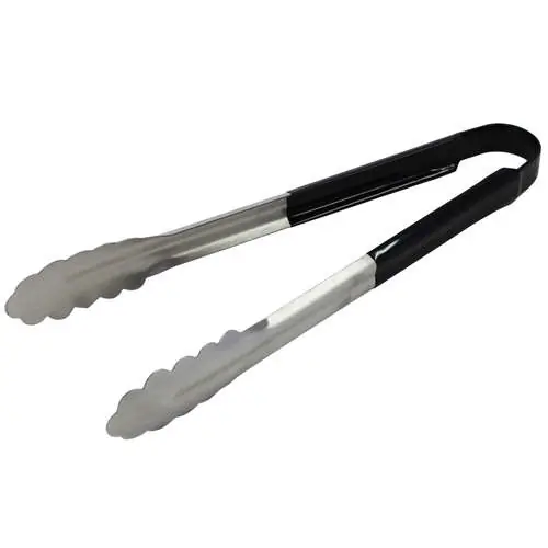 Allzweckzange Edelstahl schwarz Kunststoffgriff L 300 mm Neu