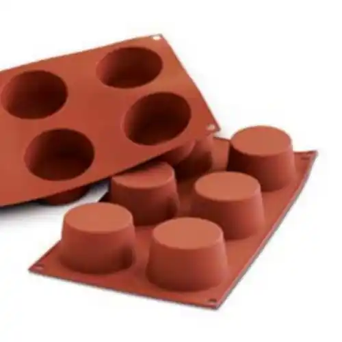 Angebot Silikon-Backform GN 1/3 • Muffin 6 Mulden Muldenmaß Ø 68 x H 38 mm L 300 mm B 175 mm