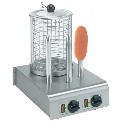 Knallerangebot Hot-Dog-Gerät 230 Volt 1200 Watt Stäbe vorne H 455 mm