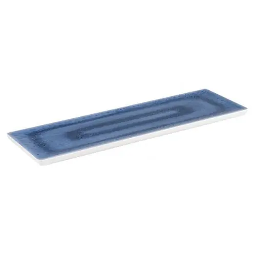 Beliebt GN Tablett GN 2/4 BLUE OCEAN Kunststoff L 535 mm B 162 mm H 20 mm