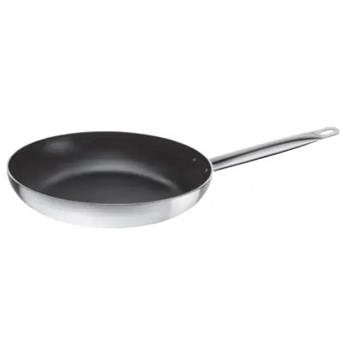 Alu Pfanne • Aluminium • antihaftbeschichtet Ø 320 mm H 60 mm Edelstahlkaltgriff Sofort Bestellen