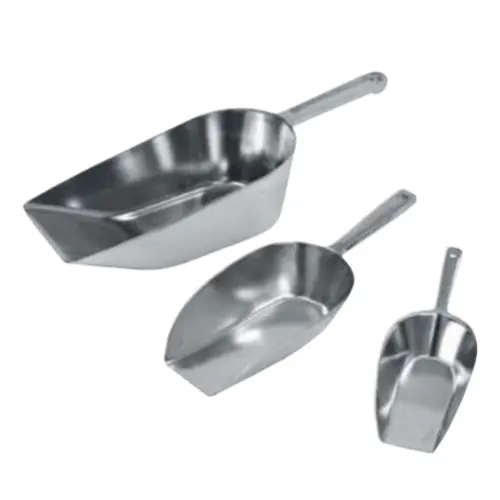 Wochenendangebot Mehlschaufel Gewürzschaufel Aluminiumguss 150 ml L 185 mm