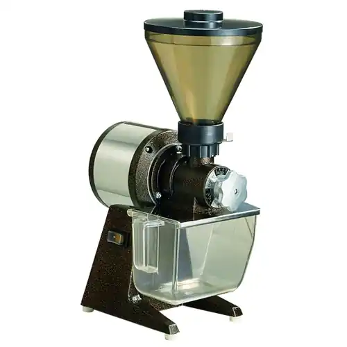 Echt B-Ware Gewürzmühle Nr. 1P 230 Volt Edelstahl Aluminium braun H 550 mm Gewürzschublade