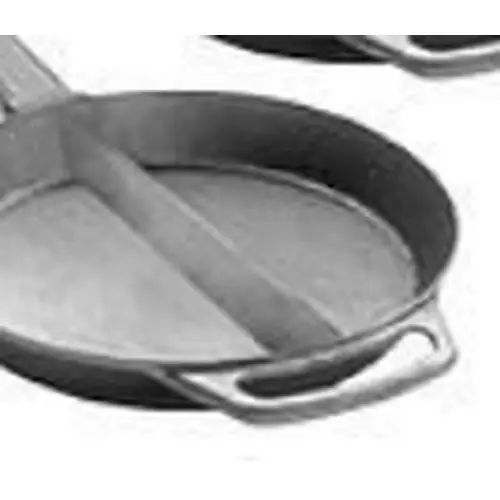 Mega-Angebot B20-200053-AAE Riesen-Gusspfanne, GP 800-M, Stahlguss, mit 2 seitlichen Griffen, zu Hockerkocher, Ø 80 cm, Höhe 110 mm, 48 kg, mit Mittelsteg
