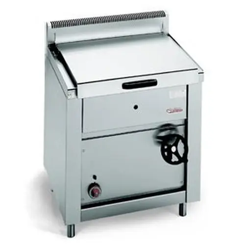 Gas-Kippbratpfanne, Modell HIGH-TECH MAXI G7BR8, Serie "Macros", mit Edelstahl-Tiegel 60 ltr. Sale