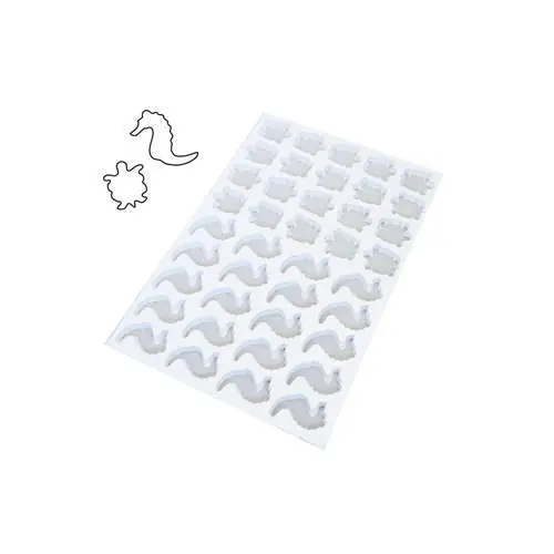 Ausstechmatte Gr. 16 • Schildkröte • Seepferdchen Kunststoff 580 mm x 390 mm Zertifiziert