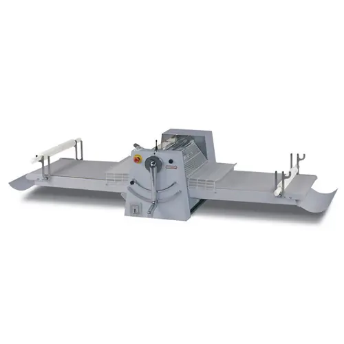 Band-Teigausrollmaschine LMP500BT Stahl L 2380 mm 400 Volt Walzenlänge 500 mm Beliebt