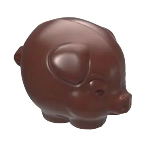 Schokoladenform Doppelform • Schwein 14 Mulden Muldenmaß 37,5 x 30 x H 12 mm L 275 mm B 135 mm Garantierte Lieferung