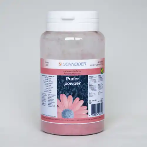 Lebensmittel-Puderfarben rosa 25 g Echt