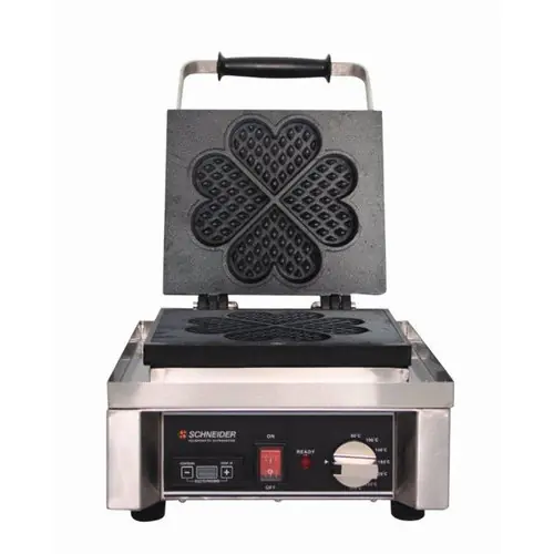 Waffel-Eisen VIER HERZEN elektrisch Waffelgröße 4 x 100 mm 230 Volt Jetzt Kaufen