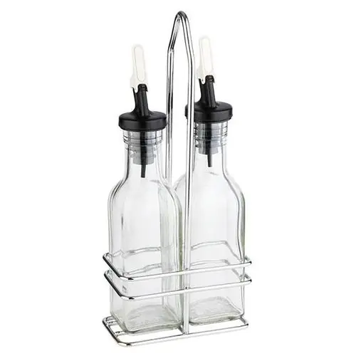 Essig-Menage Öl-Menage • Essig Öl Kunststoff Glas Edelstahl H 240 mm Wochenendangebot