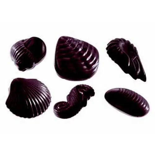 Neue Kollektion Schokoladenform • Meerestiere 22 Mulden L 275 mm B 135 mm