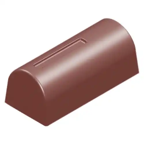 Schokoladenform • Halbzylinder 25 Mulden Muldenmaß 39 x 17,60 x H 15,50 mm L 275 mm B 135 mm Beliebt