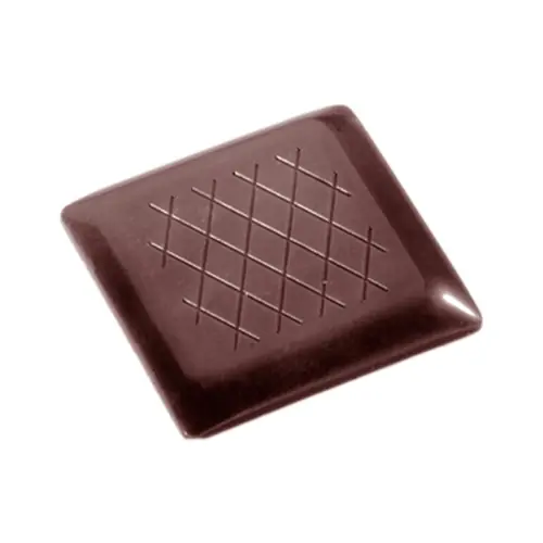 Angebot Schokoladenform • quadratisch 28 Mulden Muldenmaß 35 x 35 x H 4 mm L 275 mm B 175 mm