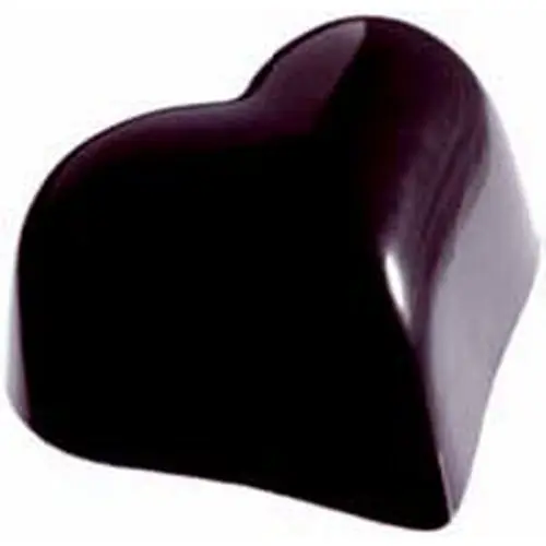 Zertifiziert Schokoladenform • Herz 28 Mulden Muldenmaß 28 x 22,6 x H 16 mm L 275 mm B 135 mm