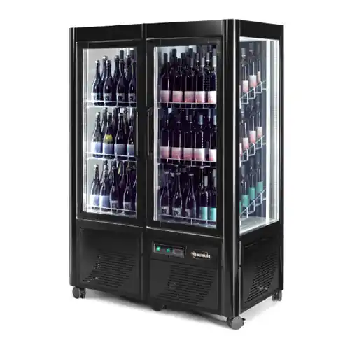 Expressversand Weintemperierschrank ENOTECA 800 Glastür
