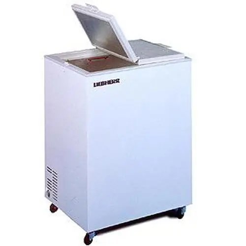 Letzte Chance Gefriertruhe für Eiscreme und Tiefkühlkost mit Flip-Flap-Deckel, Temperaturbereich -10°C bis -24°C, Brutto-/NutzInhalt 146 / 139 l, Energieverbrauch/Jahr 474 kWh/a