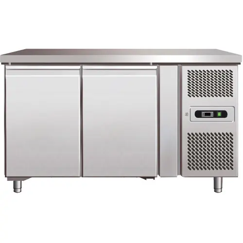 Bäckereikühltisch PA 2100 TN 350 Watt 390 ltr 2 Volltüren 1 Schublade Expressversand