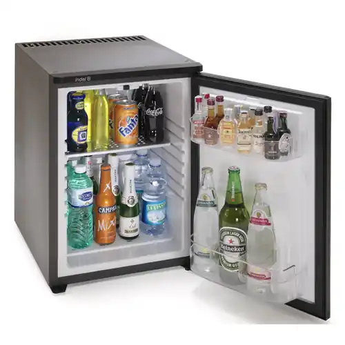 Sonderaktion Minibar K 40 Ecosmart anthrazit 40 ltr Kompressorkühlung Türanschlag rechts