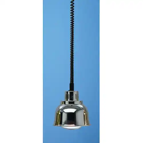 Aktuell Wärmestrahler-Leiste Edelstahl mit 2 Wärmestrahlern Strahlfarbe weiß Ø 220 mm L 600 mm