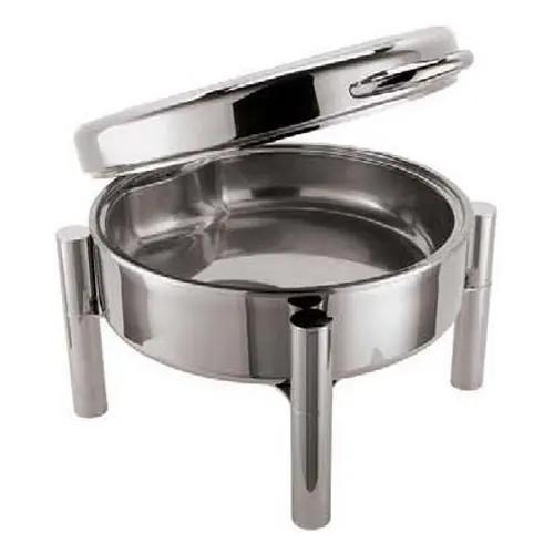 Neu Im Sortiment Chafing Dish Round ATLANTIC BUFFET SYSTEM Scharnierdeckel 230 Volt 80 Watt 2 ltr Ø 240 mm H 270 mm