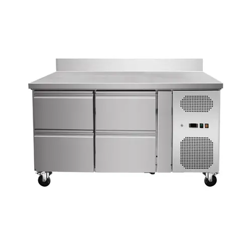 Echt Kühltisch GN 1/1 215,0 ltr 4 Schubladen 1360 mm x 700 mm H 960 mm