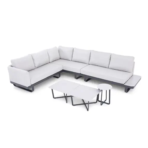 Outdoor-Lounge-Set FELLOW anthrazit hellgrau Rabatt