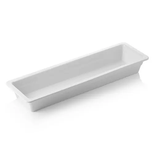 GN Behälter GN 2/4 GN 65 WHITE Melamin weiß H 65 mm Kracherpreis