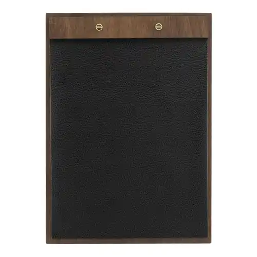 Speisekarte WALNUT DIN A4 mit Deckblatt Sale